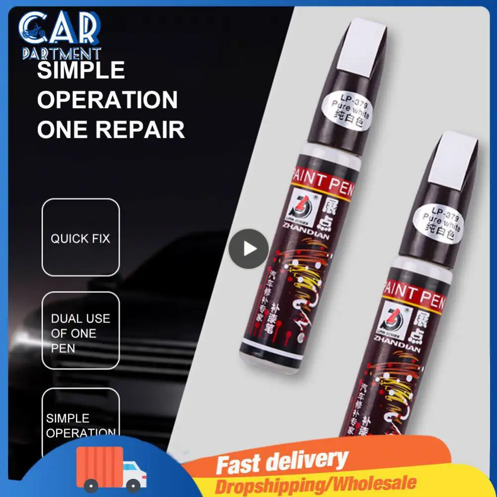 Portable Scratch Repair Pen Reduce Scratches Multicolour Approximately 11.2x1.7cm Small Volume Touch-up Paint Solution Car Paint
Portable Scratch Repair Pen Reduce Scratches Multicolour Approximately 11.2x1.7cm Small Volume Touch-up Paint Solution Car Paint