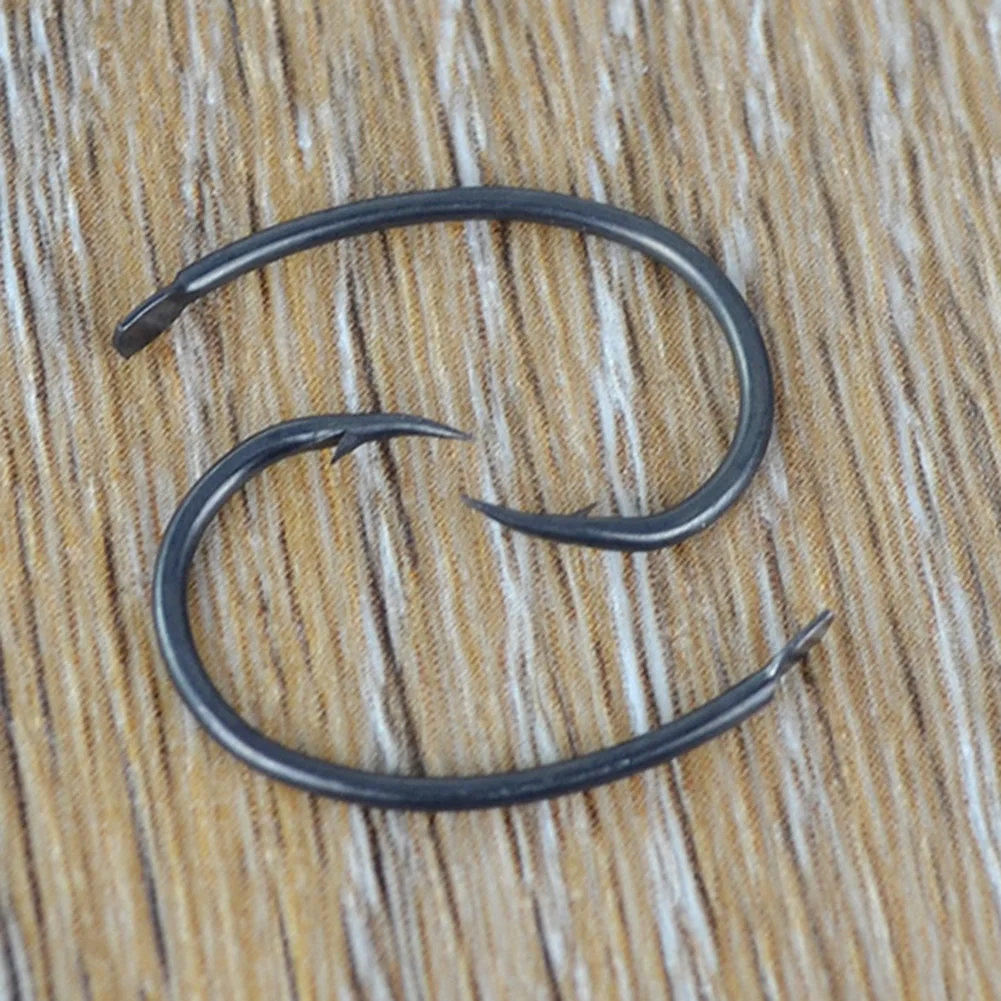 50pcs Carp Fishing Hooks 2/4/6/8/10/12 Carp Rigs Micro Barb Hook PTFE Coating High Carbon Steel Barbed Hook Fishing Tackle
50pcs Carp Fishing Hooks 2/4/6/8/10/12 Carp Rigs Micro Barb Hook PTFE Coating High Carbon Steel Barbed Hook Fishing Tackle