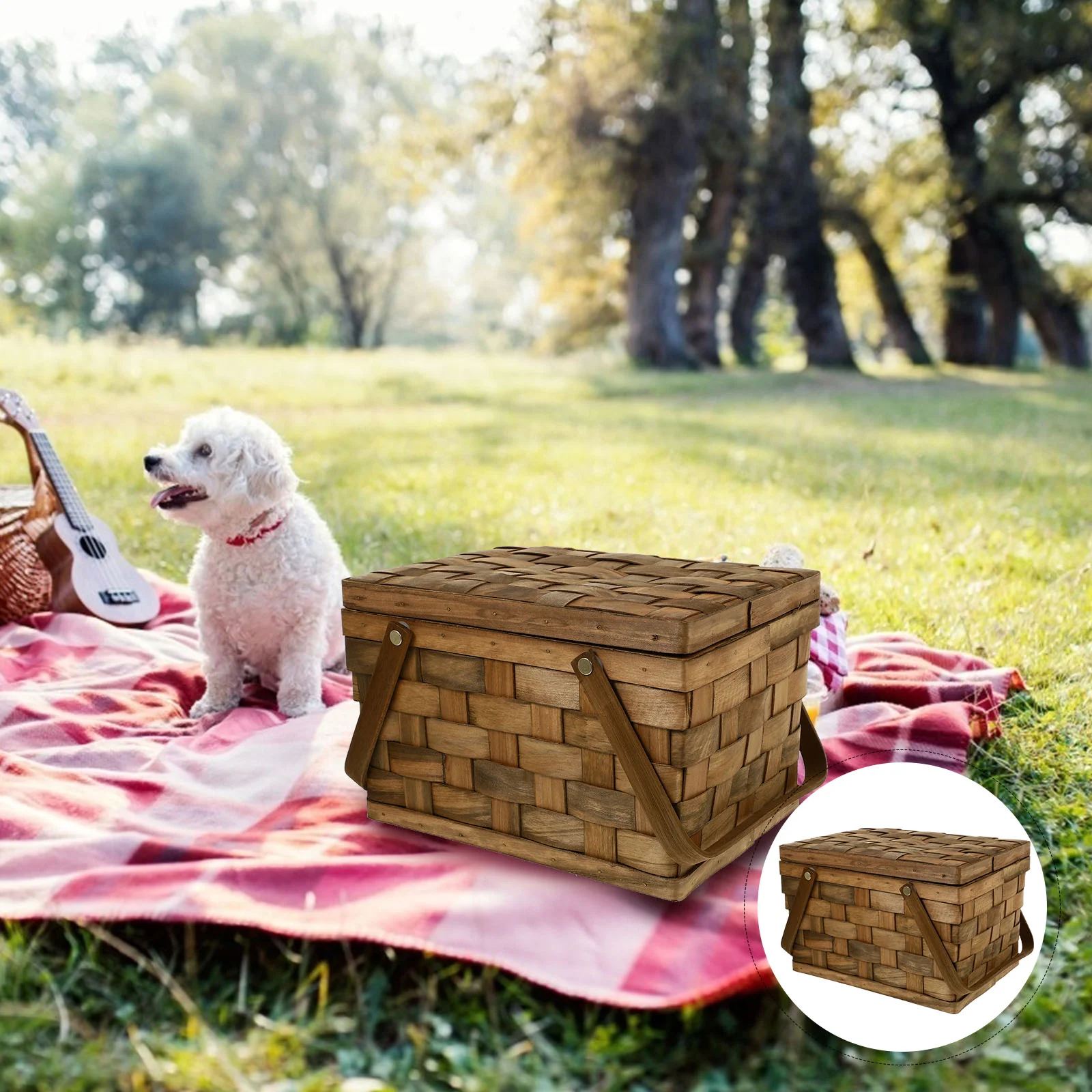 Storage Basket Decorative Outdoor Wedding Prop Home Picnic Simple Wooden Bride Rustic Slices Path Rattan 
Storage Basket Decorative Outdoor Wedding Prop Home Picnic Simple Wooden Bride Rustic Slices Path Rattan