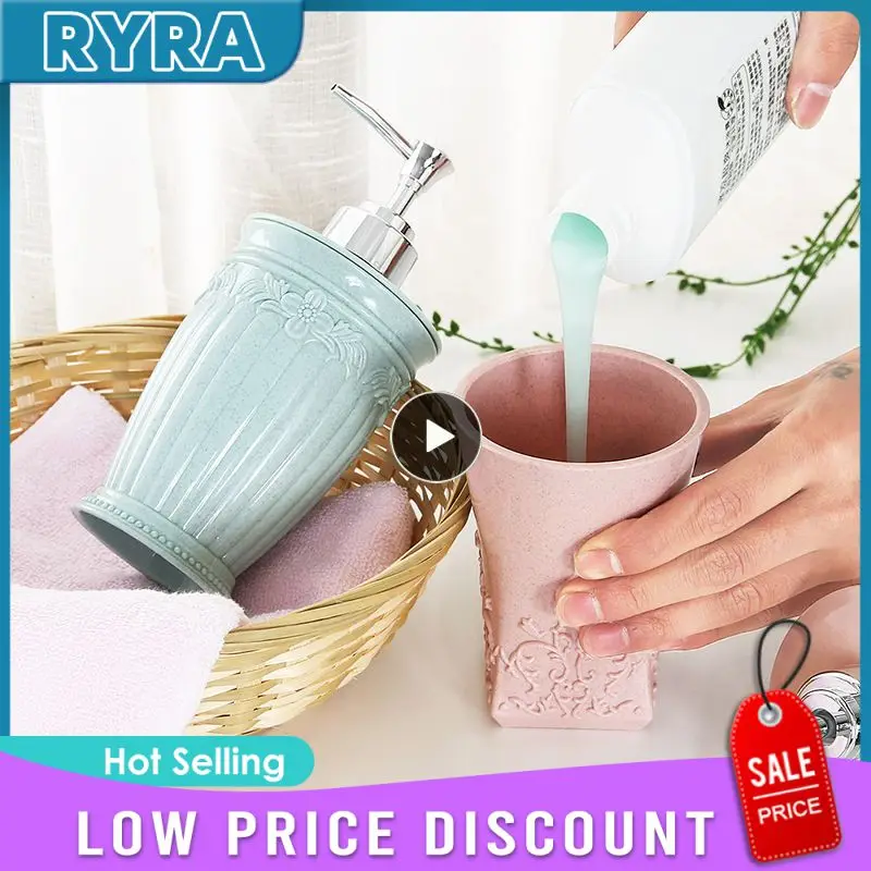 1~8PCS Liquid Soap Dispensers Lotion Shampoo Carved Flower Pump Bottles Hand Soap Container Supplies for Kitchen and Bathroom
1~8PCS Liquid Soap Dispensers Lotion Shampoo Carved Flower Pump Bottles Hand Soap Container Supplies for Kitchen and Bathroom