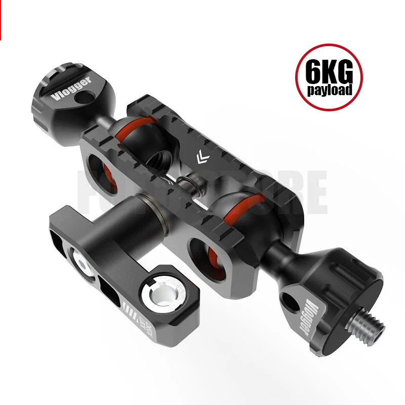 Vlogger Magic Arm Articulating Arm Mount Clamp Adapter Ballhead Monitor Stand Light Bracket Gimbal Camera Cage Accessories
Vlogger Magic Arm Articulating Arm Mount Clamp Adapter Ballhead Monitor Stand Light Bracket Gimbal Camera Cage Accessories