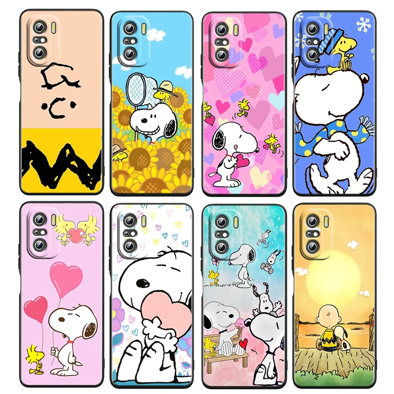 Snoopy Dog Cartoon For Xiaomi Redmi K50 K40 Gaming K30 K20 Pro 5G 10X 9T 9C 9A TPU Soft Silicone Black Phone Case Fundas Coque
Snoopy Dog Cartoon For Xiaomi Redmi K50 K40 Gaming K30 K20 Pro 5G 10X 9T 9C 9A TPU Soft Silicone Black Phone Case Fundas Coque