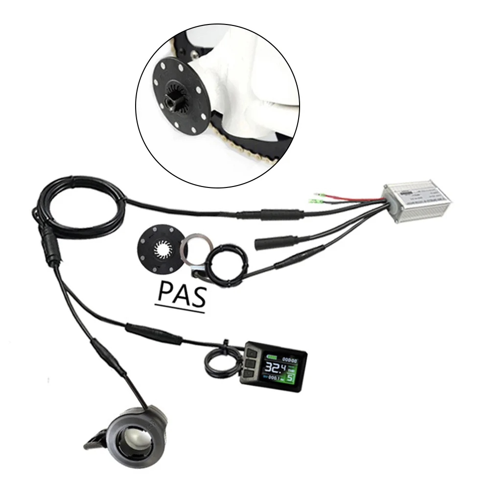 Waterproof Brushless Ebike Controller KT LCD7C Display With Throttle Brake PAS Brake For Bicycle Bike Parts Bicycle Accessories
Waterproof Brushless Ebike Controller KT LCD7C Display With Throttle Brake PAS Brake For Bicycle Bike Parts Bicycle Accessories