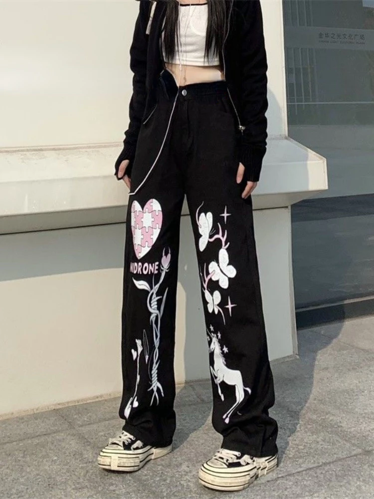 Streetwear Vintage Y2k Clothes Cartoon Print Pockets Casual Loose Harajuku Jeans Punk Gothic Spring Autumn High Waist Pants 2022
Streetwear Vintage Y2k Clothes Cartoon Print Pockets Casual Loose Harajuku Jeans Punk Gothic Spring Autumn High Waist Pants 2022