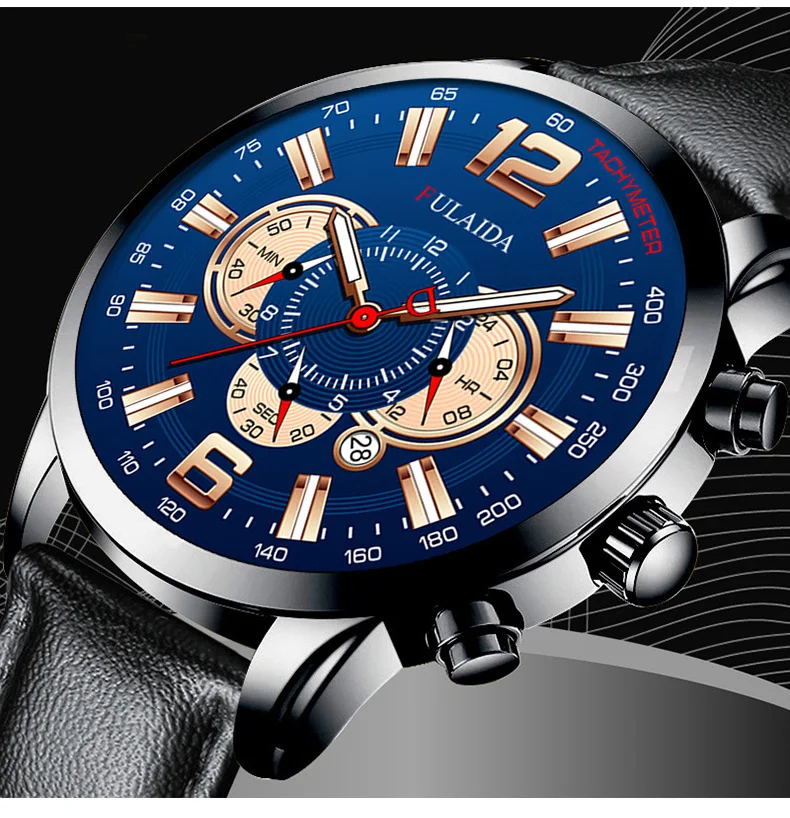 New Top Gold Men Luxury Business Calendar Watches Leather Strap Watch Men Military Sport Quartz Watch For Men Relogio Masculino
New Top Gold Men Luxury Business Calendar Watches Leather Strap Watch Men Military Sport Quartz Watch For Men Relogio Masculino