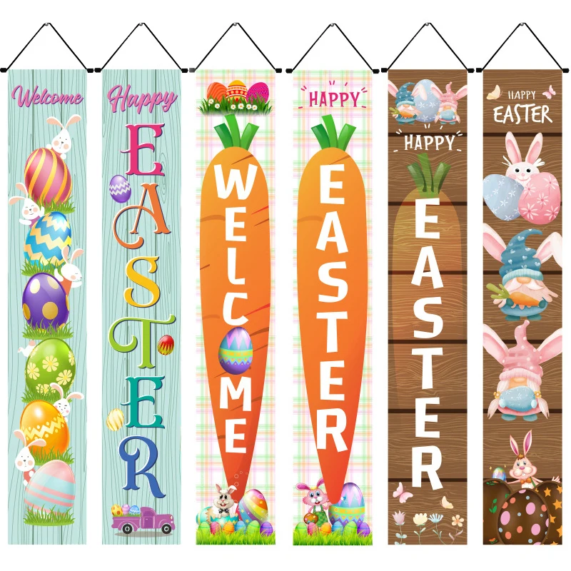 2022 Easter Decoration door Porch Sign Welcome Happy Easter Hanging Banner Spring gift Indoor/Outdoor Easter day Door Decoration
2022 Easter Decoration door Porch Sign Welcome Happy Easter Hanging Banner Spring gift Indoor/Outdoor Easter day Door Decoration
