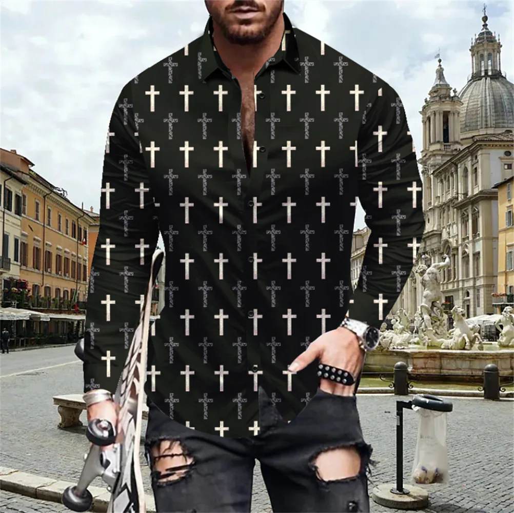 Fashion Casual Cool 3d Digital Printing Men's Shirts 2022 Spring Autumn New Long Sleeve Turndown Collar Tops Blouse for Men
Fashion Casual Cool 3d Digital Printing Men's Shirts 2022 Spring Autumn New Long Sleeve Turndown Collar Tops Blouse for Men