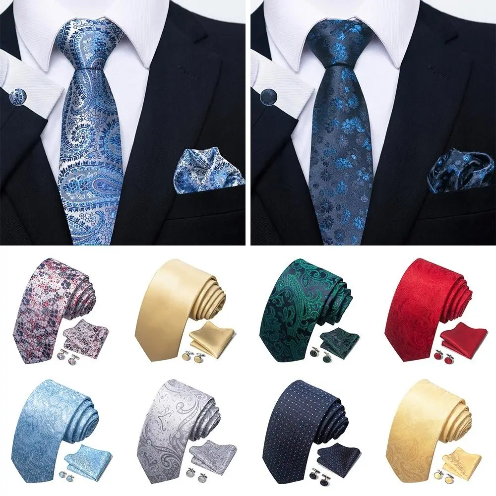 Newest Design Cravat Shirt Accessories Business Polyester Silk Cufflink Set Classic Pocket Squares Men
Newest Design Cravat Shirt Accessories Business Polyester Silk Cufflink Set Classic Pocket Squares Men
