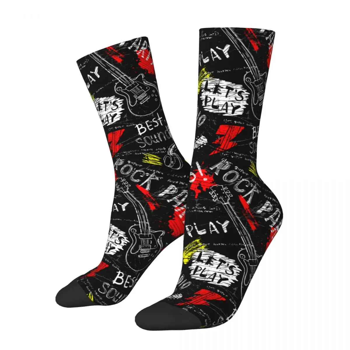 Winter Warm Hip-hop Women Men Punk Rock Style Guitar Pattern Socks Non-slip Basketball Socks
Winter Warm Hip-hop Women Men Punk Rock Style Guitar Pattern Socks Non-slip Basketball Socks