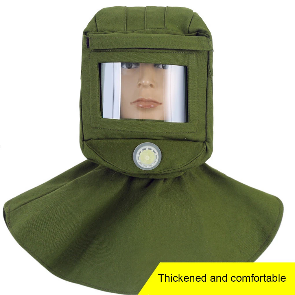 Sandblasting Helmet Clear Field Of View With Ventilated Easy To Replace Curved Glass Painting Helmet With Large
Sandblasting Helmet Clear Field Of View With Ventilated Easy To Replace Curved Glass Painting Helmet With Large