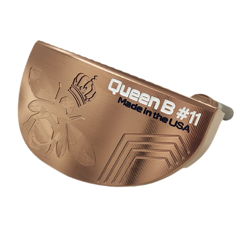 Bettnardi GOLF PUTTER Queen B #11 Soft iron S20C Forged Carbon steel S20C full CNC Milled ,Head cover for free Man golf club
Bettnardi GOLF PUTTER Queen B #11 Soft iron S20C Forged Carbon steel S20C full CNC Milled ,Head cover for free Man golf club
