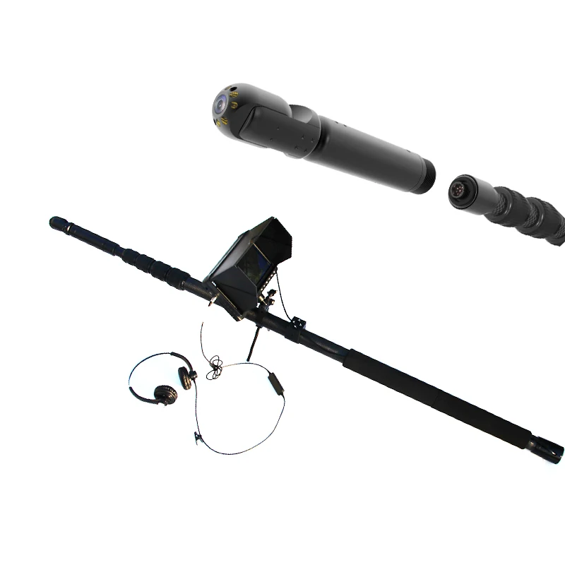 Shenzhen Factory 8.5M Carbon Fiber Pole 360 Degree Spinning High Altitude Borehole Detection Camera
Shenzhen Factory 8.5M Carbon Fiber Pole 360 Degree Spinning High Altitude Borehole Detection Camera