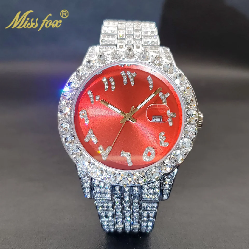Fashion Quartz Watch For Men Women Unisex Couple Full Iceout AAA Cuban Zircon Male Female Watches With Calendar Dropshipping
Fashion Quartz Watch For Men Women Unisex Couple Full Iceout AAA Cuban Zircon Male Female Watches With Calendar Dropshipping