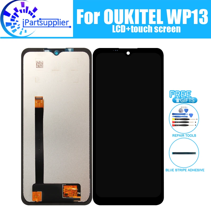 6,5 дюймовый ЖК-дисплей OUKITEL WP13 + сенсорный экран, 100% оригинальный протестированный ЖК-дигитайзер, стеклянная панель для замены OUKITEL WP13
6,5 дюймовый ЖК-дисплей OUKITEL WP13 + сенсорный экран, 100% оригинальный протестированный ЖК-дигитайзер, стеклянная панель для замены OUKITEL WP13
