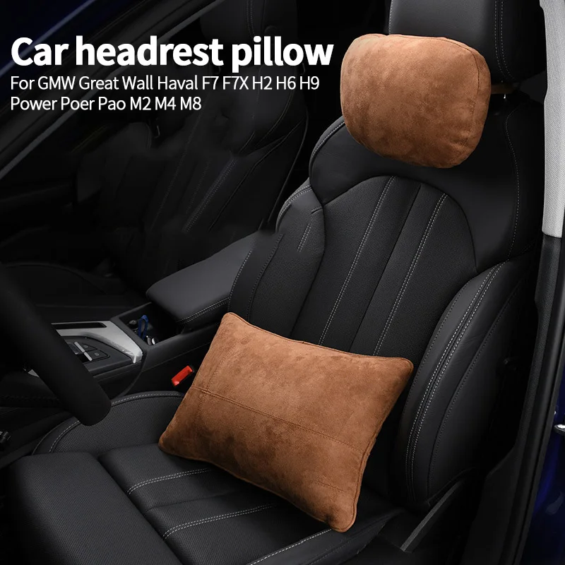 Headrest Pillow Car Neck Rest Head Support Cushion For GWM Great Wall Haval Leather Breathable Lumbar Accessories 1pcs
Headrest Pillow Car Neck Rest Head Support Cushion For GWM Great Wall Haval Leather Breathable Lumbar Accessories 1pcs