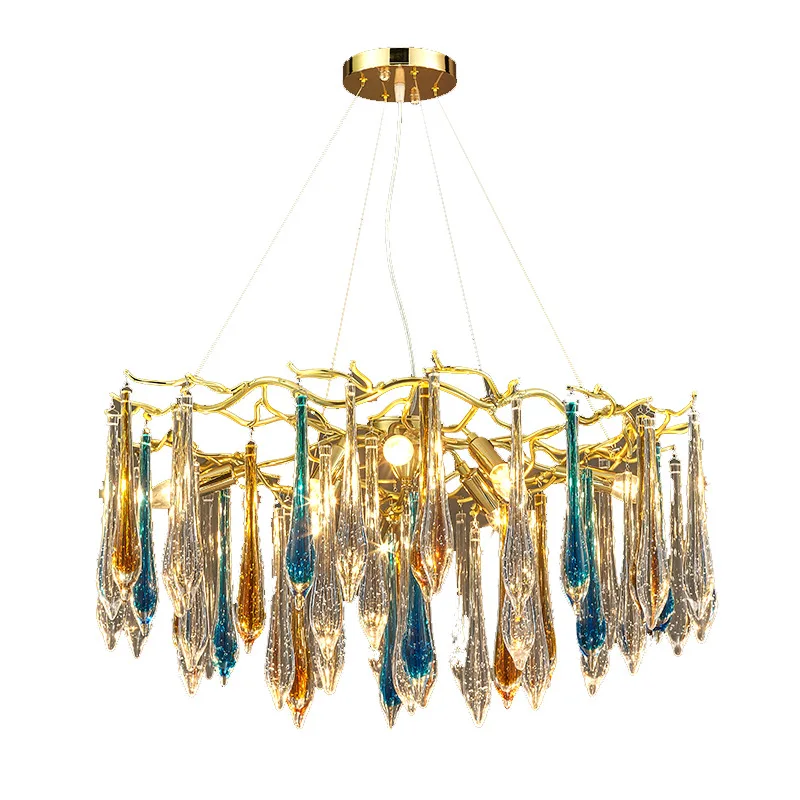 Modern Crystal Chandelier LED Bubble Pendant Light Bird's Nest Ceiling Lamp Living Room Bedroom Hotel Hanging Light
Modern Crystal Chandelier LED Bubble Pendant Light Bird's Nest Ceiling Lamp Living Room Bedroom Hotel Hanging Light