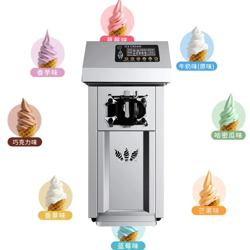 Small desktop single head ice cream machine commercial mini cone ice cream machine 12L/H single flavor ice cream machine
Small desktop single head ice cream machine commercial mini cone ice cream machine 12L/H single flavor ice cream machine