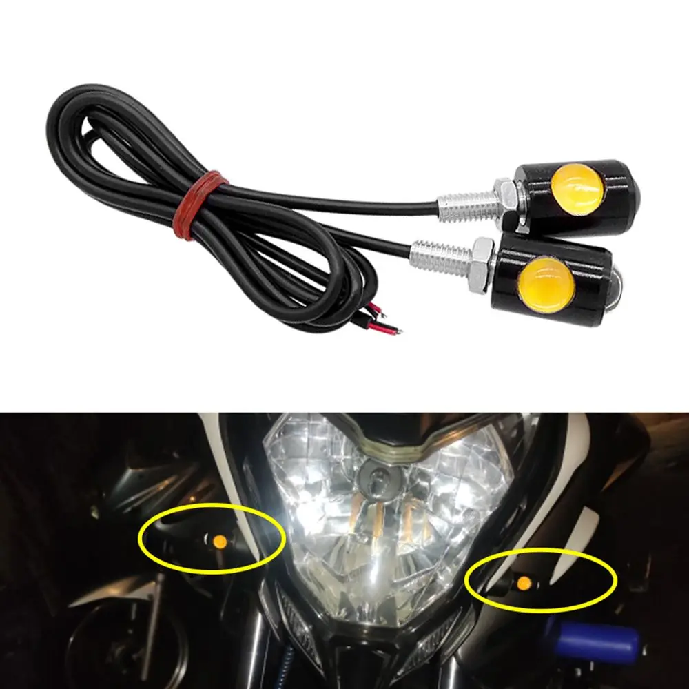 2Pcs Universal Motorcycle Signal Lamp Car LED Number License Plate Light Super Bright Mini Turn Signal Turn IndicatorBrake Light
2Pcs Universal Motorcycle Signal Lamp Car LED Number License Plate Light Super Bright Mini Turn Signal Turn IndicatorBrake Light