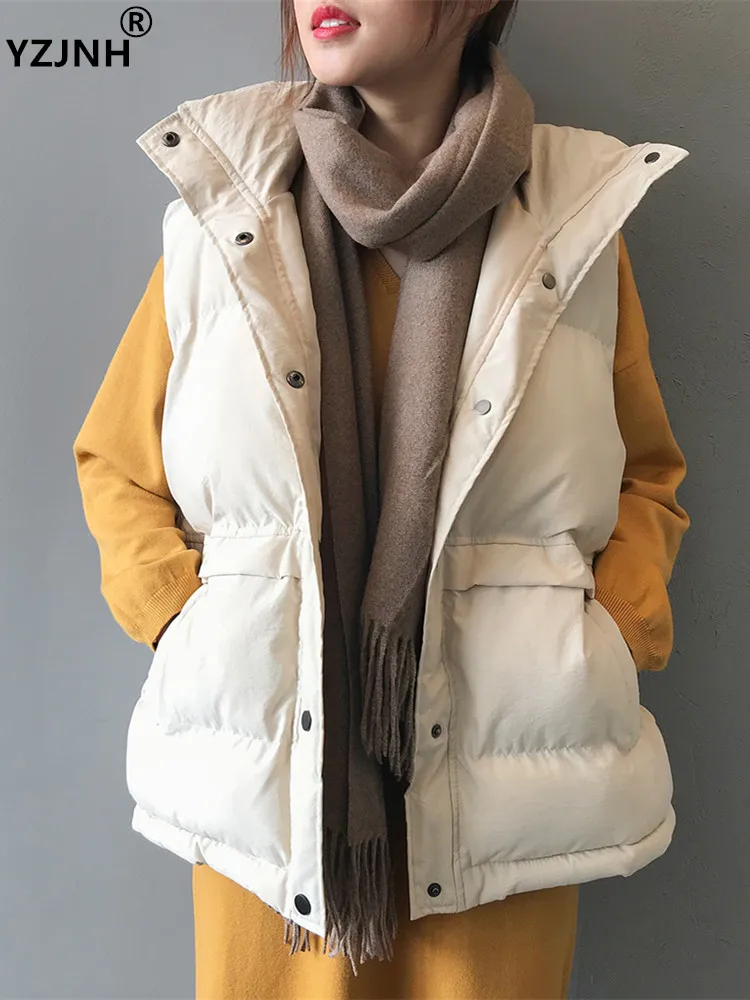YZJNH 2023 Autumn and Winter New Cotton Vest Women's Korean Version Loose Standing Neck Tank Top Sleeveless Cotton Coat Women's
YZJNH 2023 Autumn and Winter New Cotton Vest Women's Korean Version Loose Standing Neck Tank Top Sleeveless Cotton Coat Women's