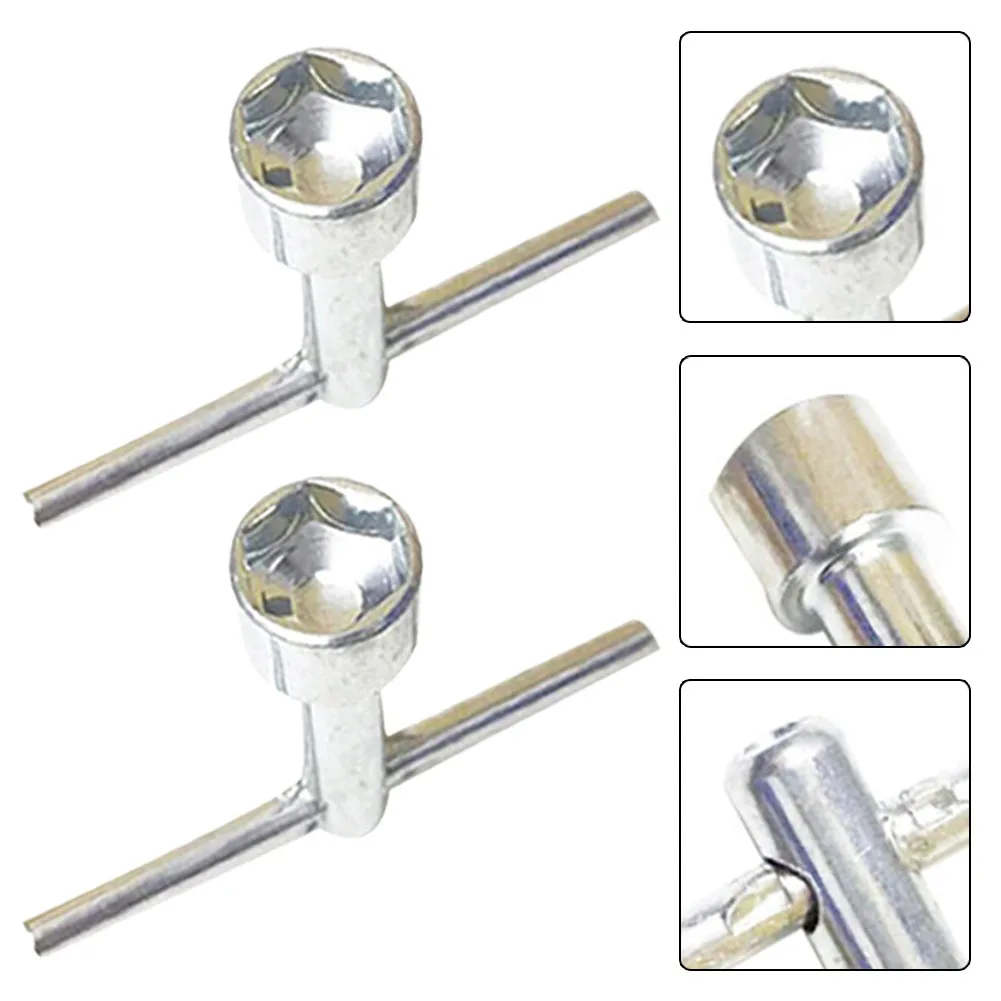 

2pcs Hex Socket Wrench T-Handle Marble Cutter Spanner 10mm 68mm Deep Nut Driver Steel Workshop Hand Tools Socket Wrenches