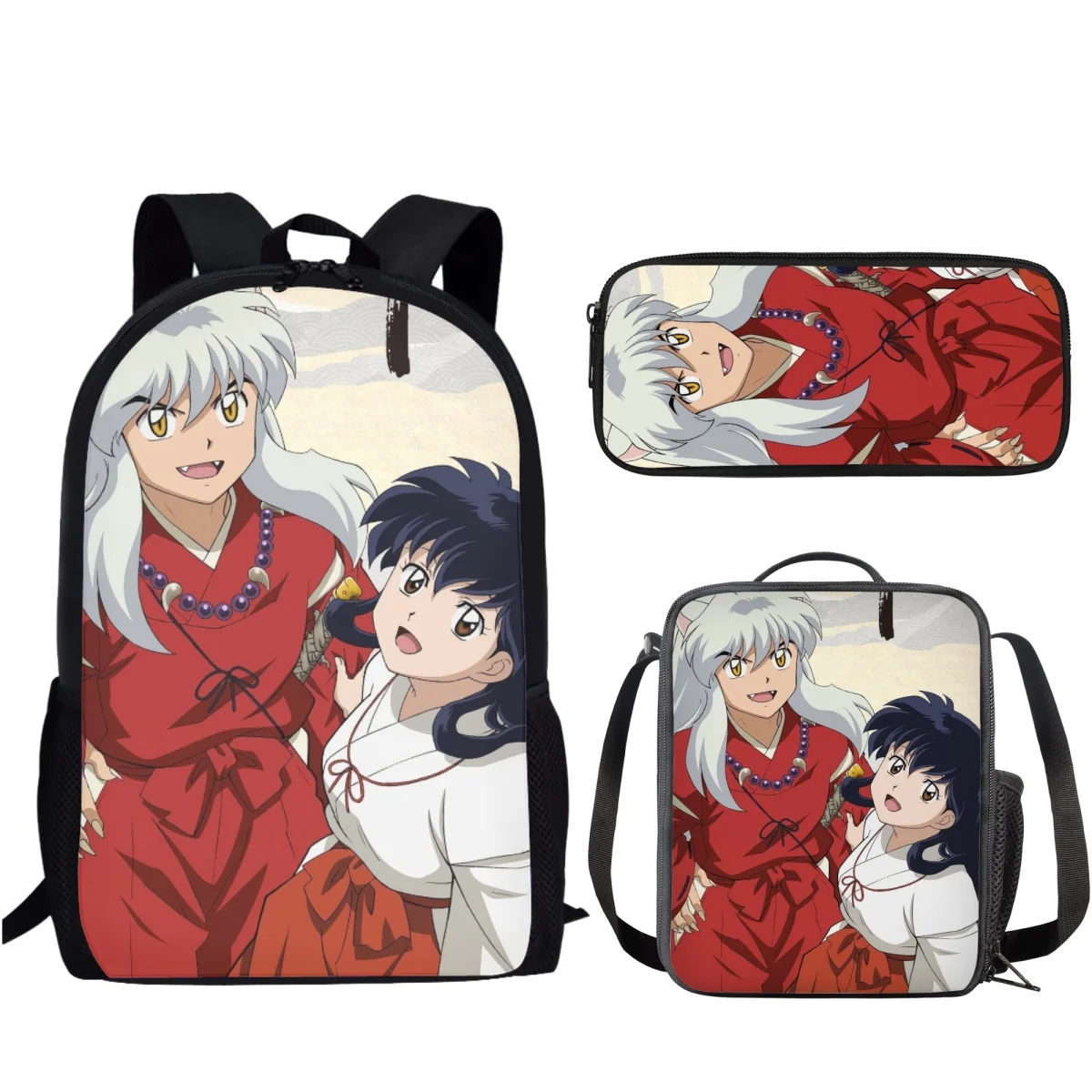 Inuyasha Design 3Pcs/set Creative Children School Bags for Boy Girls School Backpacks Kids Schoolbag Kids Mochila Infantil
Inuyasha Design 3Pcs/set Creative Children School Bags for Boy Girls School Backpacks Kids Schoolbag Kids Mochila Infantil