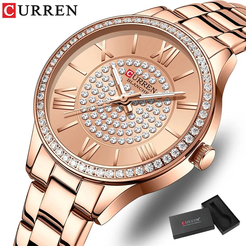 Curren 9084 Women's Watch Fashion Steel Belt Watch Casual Women's Watch Quartz Watch Foreign Trade Watch
Curren 9084 Women's Watch Fashion Steel Belt Watch Casual Women's Watch Quartz Watch Foreign Trade Watch