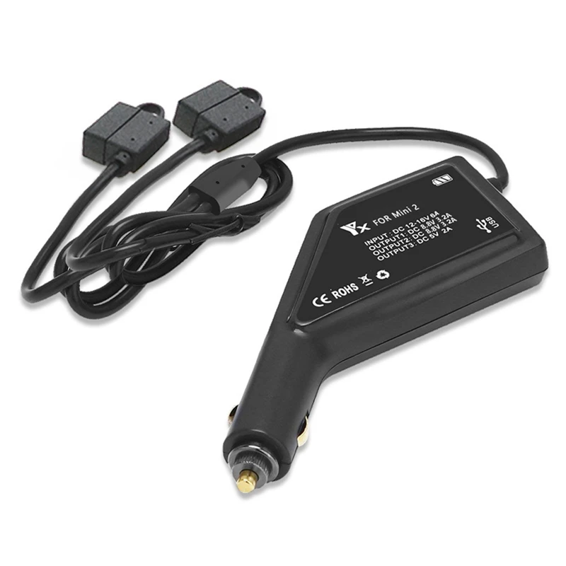 3 In 1 Car Charger For DJI Mavic Mini 2 Intelligent Battery Charging Hub For Mavic Mini 2 Car Connector USB Adapter
3 In 1 Car Charger For DJI Mavic Mini 2 Intelligent Battery Charging Hub For Mavic Mini 2 Car Connector USB Adapter