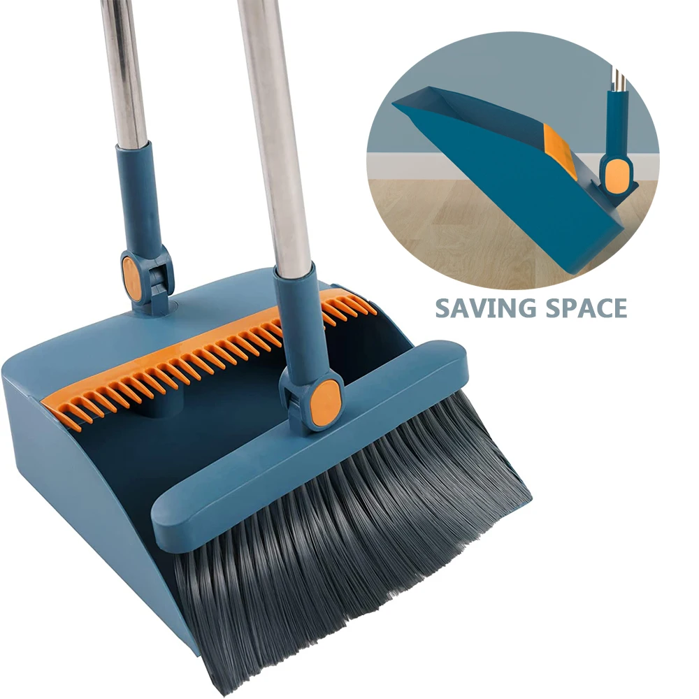 Broom and Dustpan Set for Home and Upright Stand Up Comb for Office Kitchen Lobby Indoor Floor Cleaning Use
Broom and Dustpan Set for Home and Upright Stand Up Comb for Office Kitchen Lobby Indoor Floor Cleaning Use