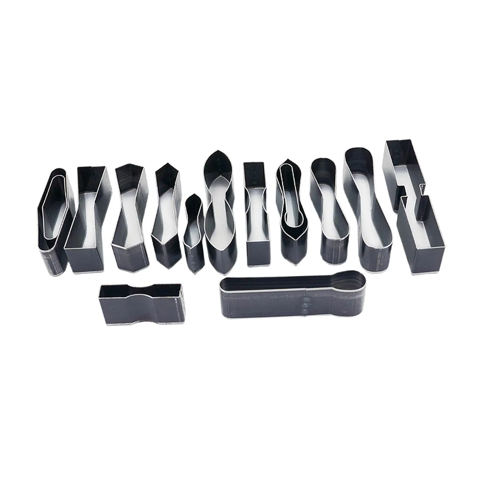 15Pcs Shape Style One Hole Hollow Punch Cutter Set for DIY Leather Craft, High Speed Steel Punch
15Pcs Shape Style One Hole Hollow Punch Cutter Set for DIY Leather Craft, High Speed Steel Punch