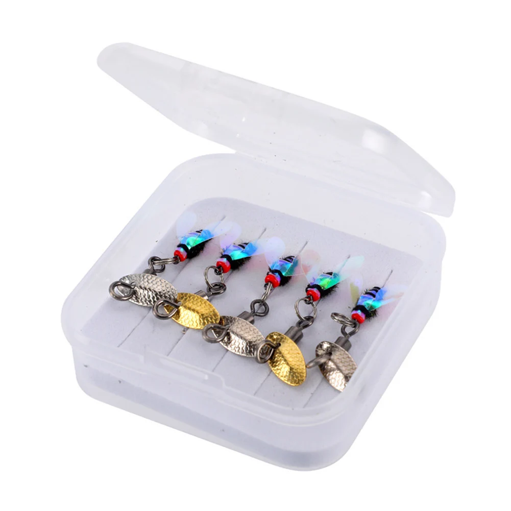 Bright Color Fly Hooks Flies Insect Lures Sequins Fishhook for Enhanced Attraction Suitable for Small Fish Species
Bright Color Fly Hooks Flies Insect Lures Sequins Fishhook for Enhanced Attraction Suitable for Small Fish Species