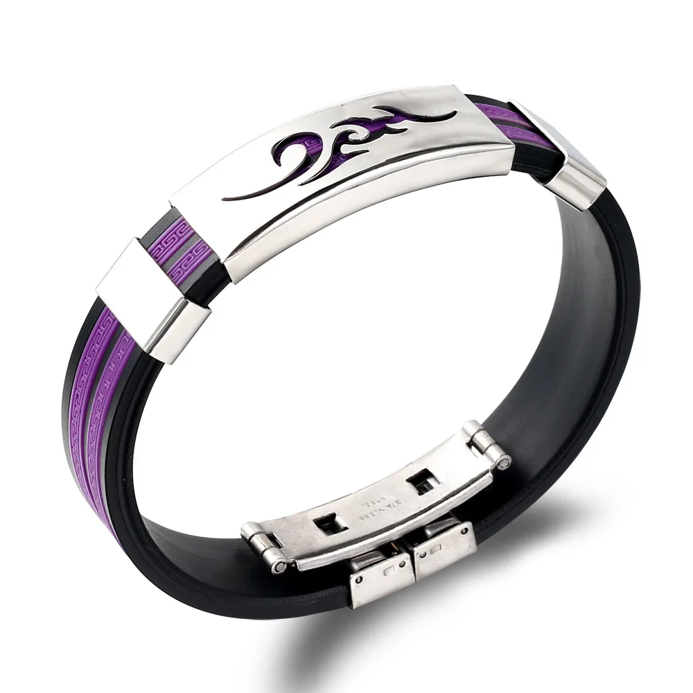 Men's Bracelet Fashion Basketball Sports Bracelet Men's Sports Bracelet Silicone Wristband Rubber Bracelet
Men's Bracelet Fashion Basketball Sports Bracelet Men's Sports Bracelet Silicone Wristband Rubber Bracelet