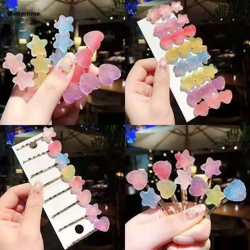 B36D Creative Hairpin Resin Molds Cartoon Bear Star Heart Shaped Epoxy Mold DIY Craft
B36D Creative Hairpin Resin Molds Cartoon Bear Star Heart Shaped Epoxy Mold DIY Craft