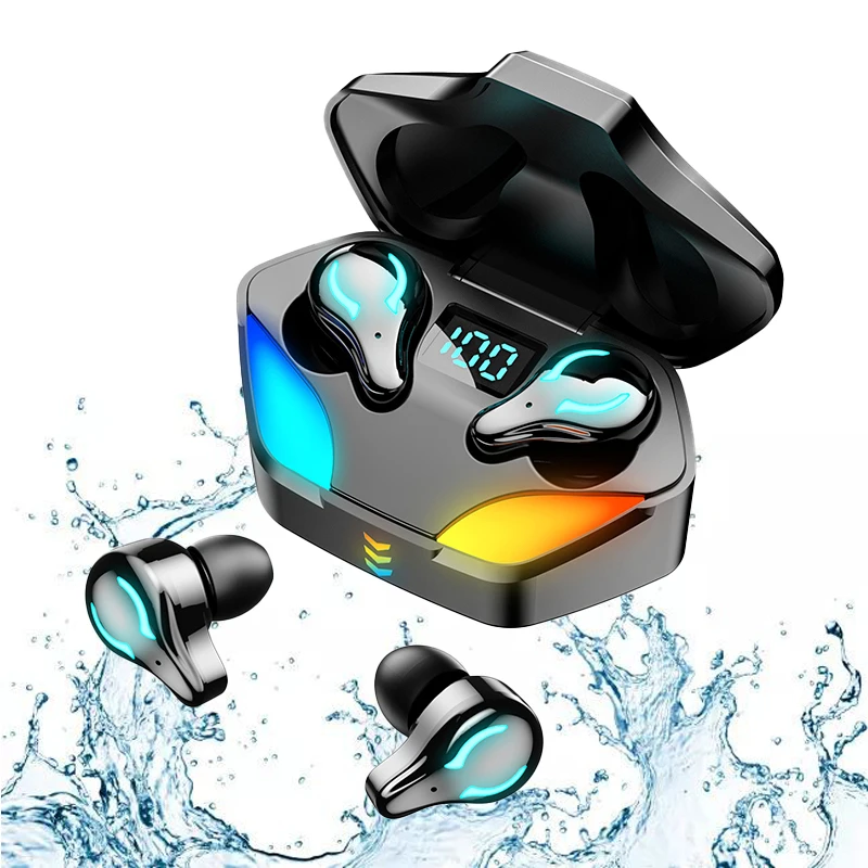 TWS Wireless Bluetooth 5.1 Earphone Touch Control Stereo Headset Sport Earphones Waterproof Earbuds LED Display
TWS Wireless Bluetooth 5.1 Earphone Touch Control Stereo Headset Sport Earphones Waterproof Earbuds LED Display
