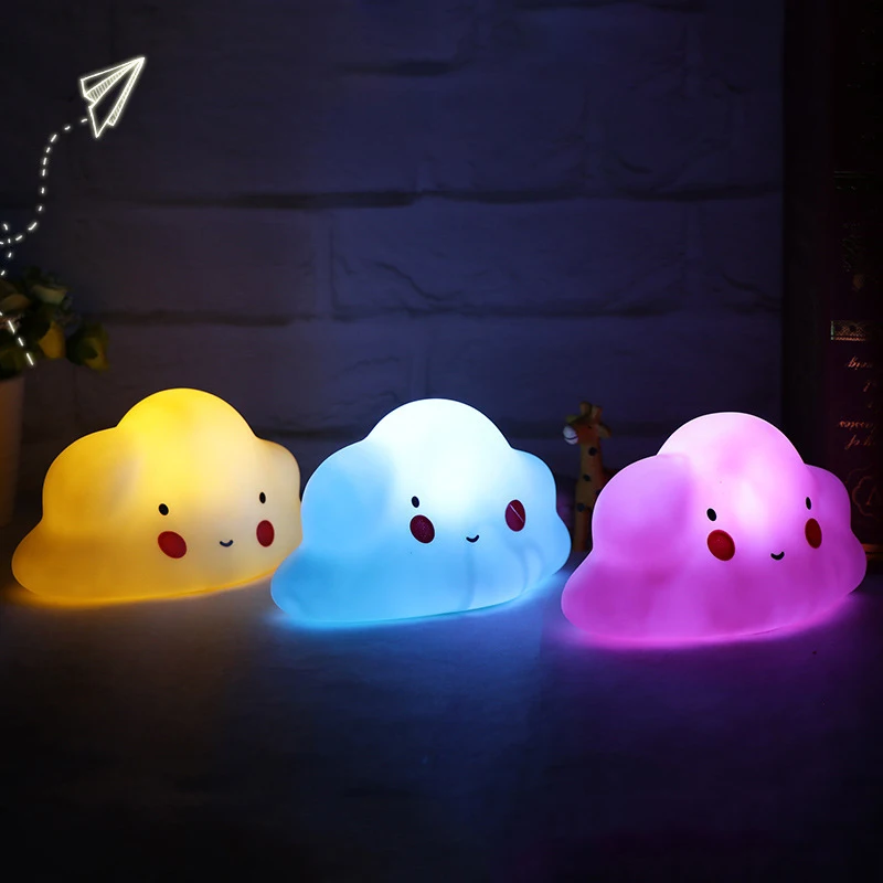 2022 Creative LED Night Light Colorful Battery Power Cartoon Silicone Bedroom Bedside Lamp for Children Kids Baby Gift
2022 Creative LED Night Light Colorful Battery Power Cartoon Silicone Bedroom Bedside Lamp for Children Kids Baby Gift