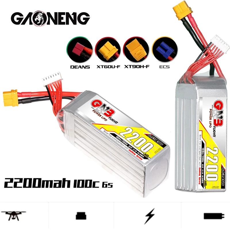 Модернизированная GNB 6S 22,2 V 2200mAh 100C/200C Lipo батарея для FPV гоночного дрона RC квадрокоптера вертолета части 100C/200C 22,2 V батареи
Модернизированная GNB 6S 22,2 V 2200mAh 100C/200C Lipo батарея для FPV гоночного дрона RC квадрокоптера вертолета части 100C/200C 22,2 V батареи