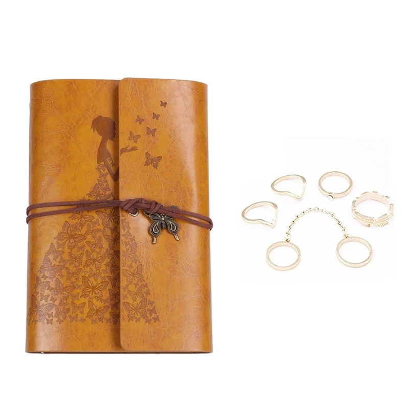 6Pcs Phalanx Rings Fleche Moon Midi with Pearl Fancy for Woman and Girl (6Pcs Gold) & 1Pcs Refillable Notebook Journals,A6 Leath
6Pcs Phalanx Rings Fleche Moon Midi with Pearl Fancy for Woman and Girl (6Pcs Gold) & 1Pcs Refillable Notebook Journals,A6 Leath