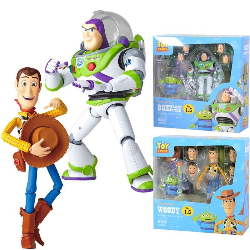 Оригинальная игрушка KAIYODO в наличии Story BUZZ LIGHTYEAR & Sherif Вуди версия 1,5 аниме-фигурки, коллекционные игрушки, подарки
Оригинальная игрушка KAIYODO в наличии Story BUZZ LIGHTYEAR & Sherif Вуди версия 1,5 аниме-фигурки, коллекционные игрушки, подарки