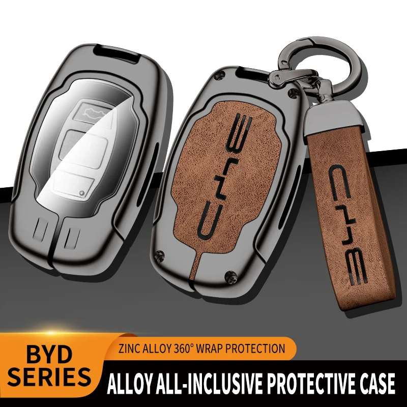 New Zinc Alloy+Leather+TPU Car Remote Key Bag Key Chain For BYD E5 G6 2012 2015 Accessories
New Zinc Alloy+Leather+TPU Car Remote Key Bag Key Chain For BYD E5 G6 2012 2015 Accessories