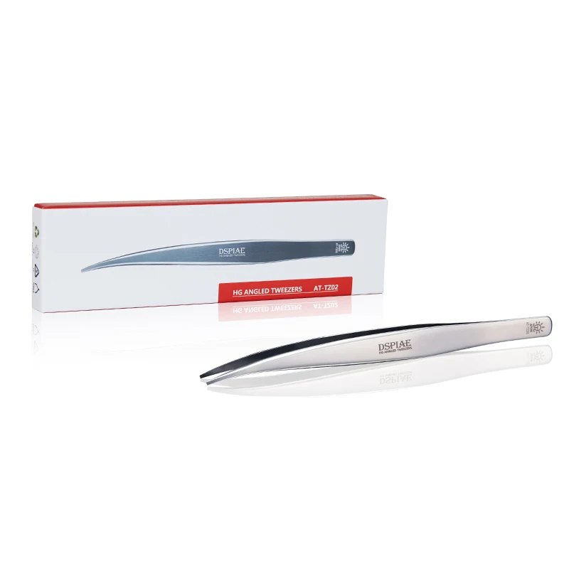 DSPIAE AT-Z02 Flat-end Tweezer HG Angled Tweezers Hand Tool Tweezers Anti-static Corrosion Resistant Antimagnetic
DSPIAE AT-Z02 Flat-end Tweezer HG Angled Tweezers Hand Tool Tweezers Anti-static Corrosion Resistant Antimagnetic