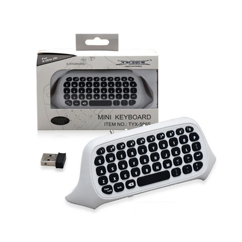 Клавиатура для Xbox One QuickType с USB-приемником для игрового контроллера XboxSeries S/X, геймпад, беспроводная клавиатура, чатпад
Клавиатура для Xbox One QuickType с USB-приемником для игрового контроллера XboxSeries S/X, геймпад, беспроводная клавиатура, чатпад