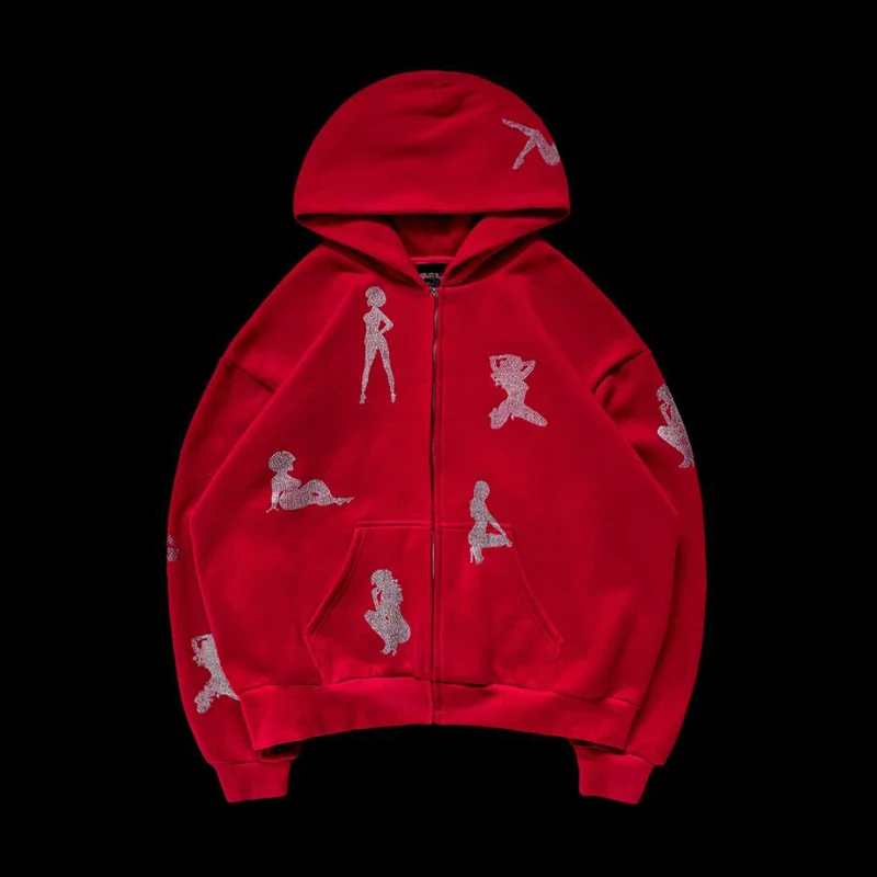 2022 Cardigan Rhinestone Zip Jacket Gothic Vintage Figure Retro Aesthetic Street Punk Hip Hop Coat Fairy Y2K E-girl emo Hoodie 
2022 Cardigan Rhinestone Zip Jacket Gothic Vintage Figure Retro Aesthetic Street Punk Hip Hop Coat Fairy Y2K E-girl emo Hoodie