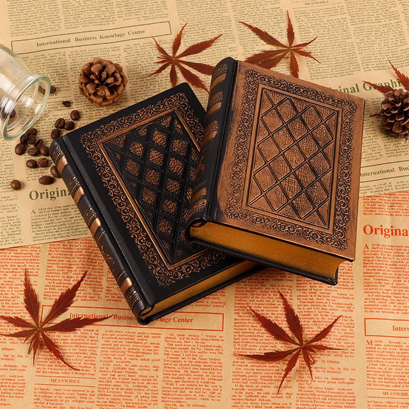 New Super Thick Pure Handmade Business Notepad Imitation Leather Gold Edge Europe America Embossed Retro Notebook Nice Gifts
New Super Thick Pure Handmade Business Notepad Imitation Leather Gold Edge Europe America Embossed Retro Notebook Nice Gifts