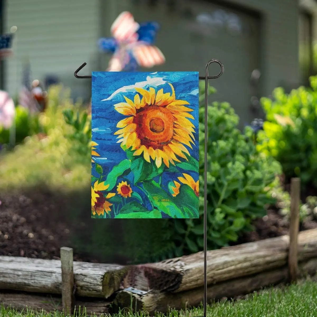 Sunflower Flowers Floral Painting Garden Flag Welcome Home House Flags Double Sided Yard Banner Outdoor Decor Banner for Outside
Sunflower Flowers Floral Painting Garden Flag Welcome Home House Flags Double Sided Yard Banner Outdoor Decor Banner for Outside