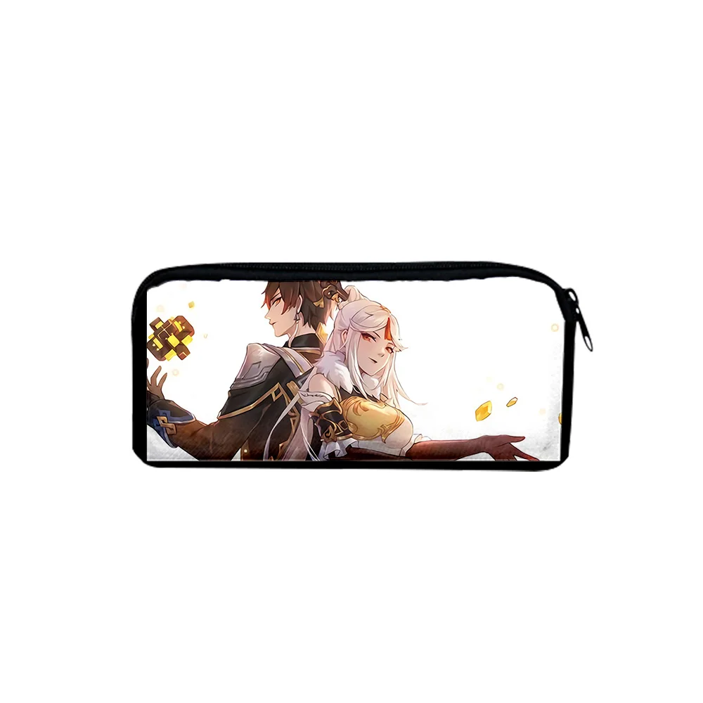 Fashion Personality Genshin Impact ZhongLi Boy Girl Pencil Box Child stationery Storage Bag Pencil bag Simple Student Pen bag
Fashion Personality Genshin Impact ZhongLi Boy Girl Pencil Box Child stationery Storage Bag Pencil bag Simple Student Pen bag