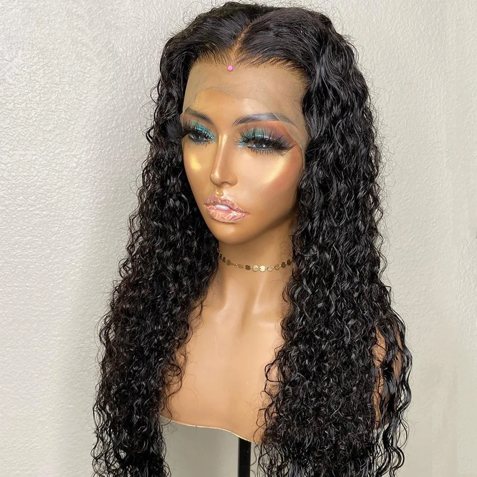 Deep Wave 26 inch Long Kinky Curly Synthetic Lace Front Wig For Women Babyhair PrePlucked Natural Hairline 180 Density Wig
Deep Wave 26 inch Long Kinky Curly Synthetic Lace Front Wig For Women Babyhair PrePlucked Natural Hairline 180 Density Wig