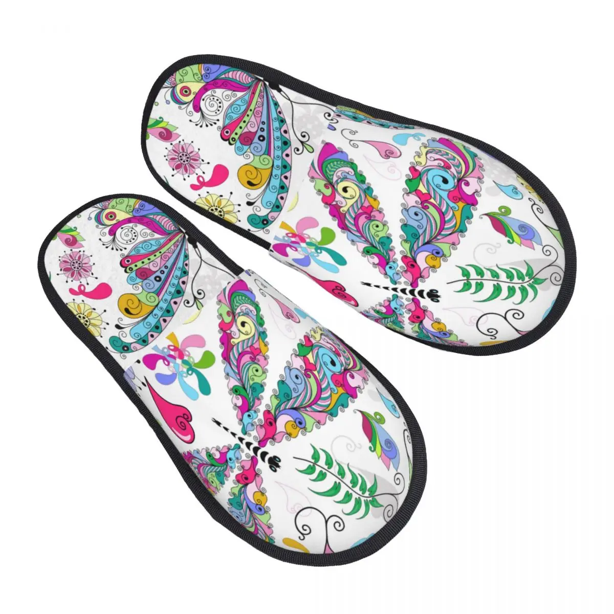 Floral Seamless Valentine With Butterfly Dragonfly And Hearts Slipper For Women Men Fluffy Winter Warm Slippers Indoor Slippers
Floral Seamless Valentine With Butterfly Dragonfly And Hearts Slipper For Women Men Fluffy Winter Warm Slippers Indoor Slippers