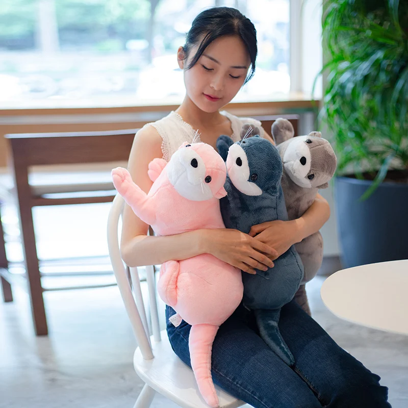 1pc 40/60/80CM Lovely Otter Plush Toys Stuffed Realistic Wild Animal Dolls Soft Sloth Pillow Christmas Room Decor Gift for Kids 
1pc 40/60/80CM Lovely Otter Plush Toys Stuffed Realistic Wild Animal Dolls Soft Sloth Pillow Christmas Room Decor Gift for Kids