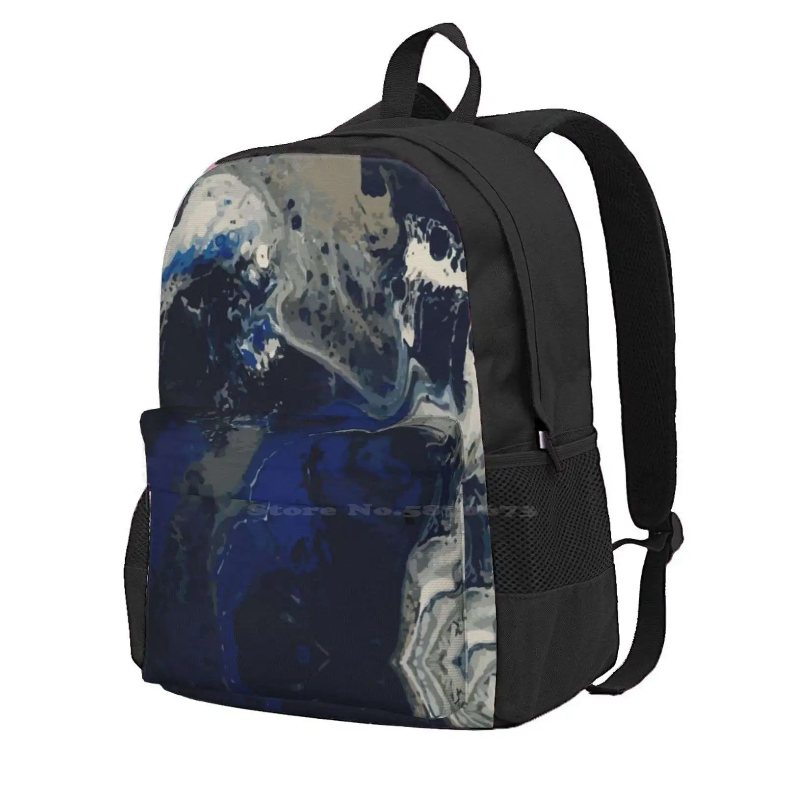 Black And Blue N°2 Hot Sale Backpack Fashion Bags Black Grey Gray White Wall Acrylic Pour Eleet Blue
Black And Blue N°2 Hot Sale Backpack Fashion Bags Black Grey Gray White Wall Acrylic Pour Eleet Blue