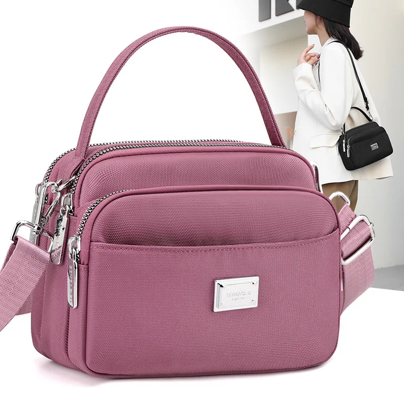 Brand Elegant Small Women's Shoulder bag Nylon Female CrossBody Bag Tote Girl Purse Phone bag Daily Ladies Messenger Bag
Brand Elegant Small Women's Shoulder bag Nylon Female CrossBody Bag Tote Girl Purse Phone bag Daily Ladies Messenger Bag