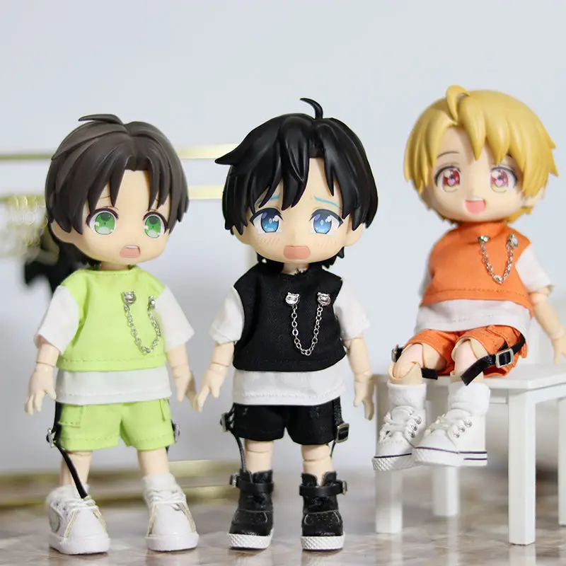 Ob11 Baby Clothes T-Shirt Shorts Set Fashion Sport Suit For Ob11 GSC YMY Molly 1/12 Bjd Doll DIY Dressup Toys Bjd Accessories
Ob11 Baby Clothes T-Shirt Shorts Set Fashion Sport Suit For Ob11 GSC YMY Molly 1/12 Bjd Doll DIY Dressup Toys Bjd Accessories
